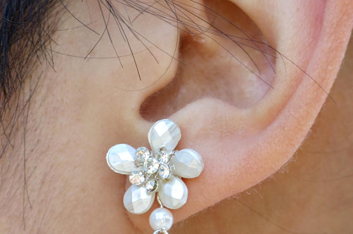 Felicia's earring.