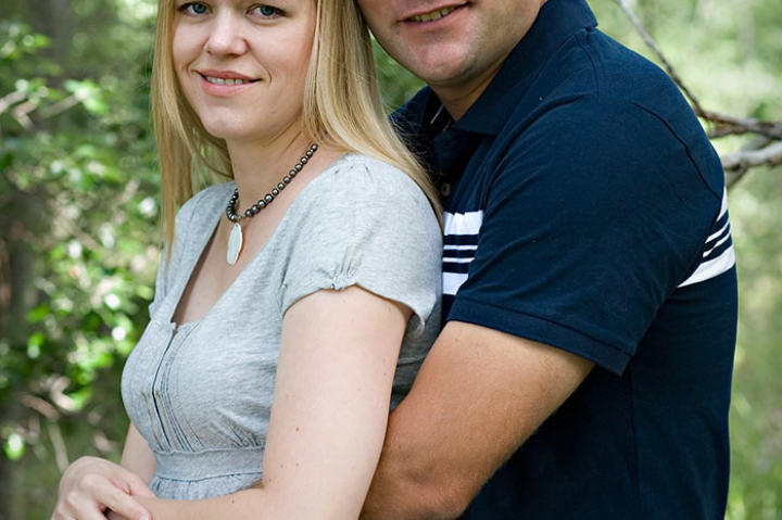 Brady and his second wife, Robyn.