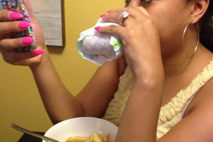 Keyshia has been getting dirty diapers from friends and even strangers.