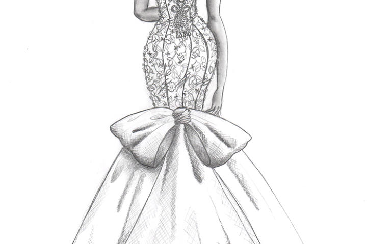 To preserve the essence of the oversized bow from the original