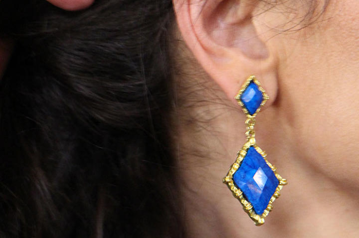 Blue Earrings from Amrita Singh Jewelry