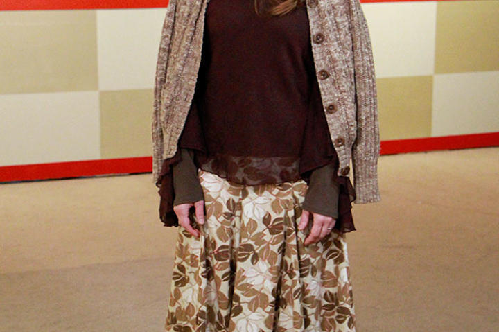 Her sense of style has gone to the dogs.