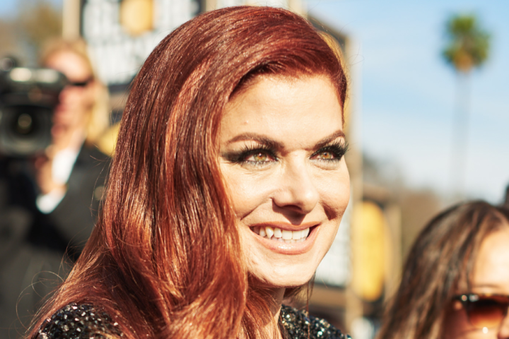 2018 Golden Globes @goldenglobes_debra messing