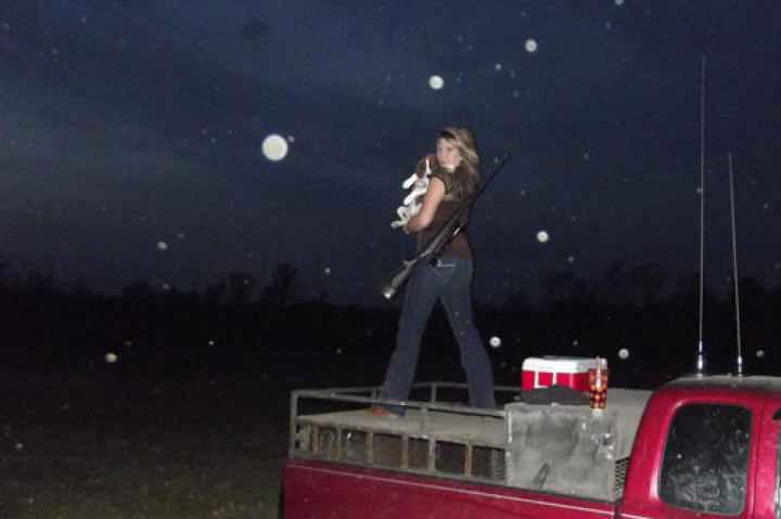 My daughter was in a field in North Carolina, only the pictures with her in them have orbs, she has been seeing spirits since she was a little girl.
-Renee