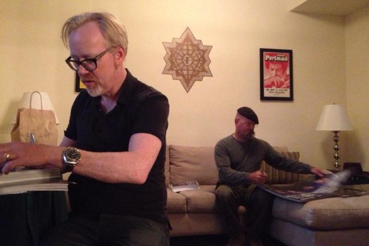 What do you guys do with these pictures after we sign them, anyway? (Aug. 30, 2013) From Jamie Hyneman's Twitter feed. Visit
