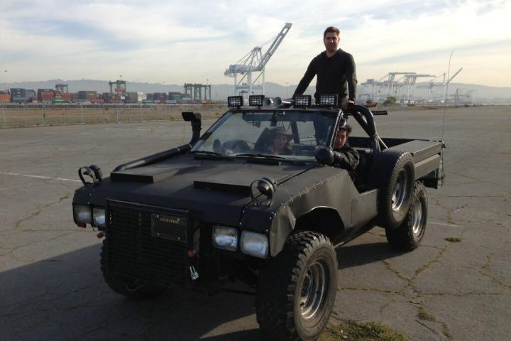 If the Zombie Apocalypse ever does happen, I think we'll be ready for it.
From Tory Belleci's Twitter feed. Follow