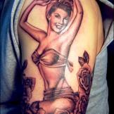 Kat Von D's Tattoo