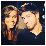 While shooting the latest season of "19 Kids and Counting," Jessa and Ben take time for a quick photo.