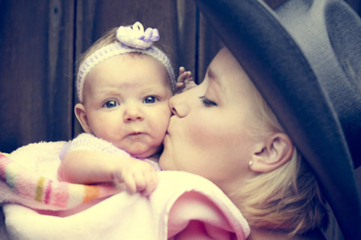 Rebecca and daughter