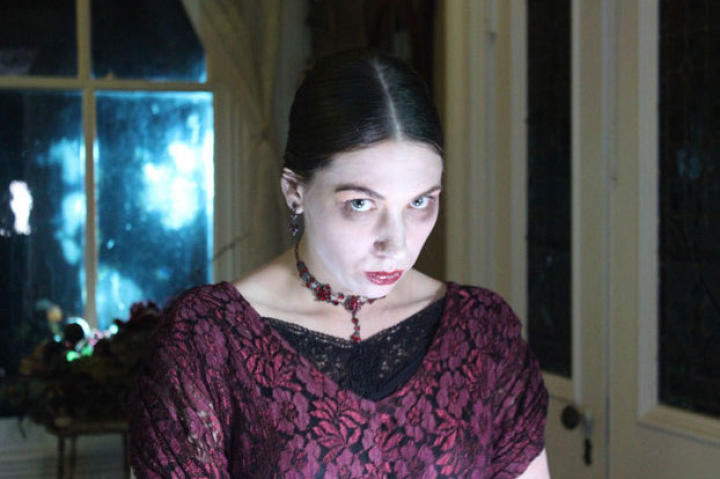 This Victorian ghost definitely brings on the heebie-jeebies.