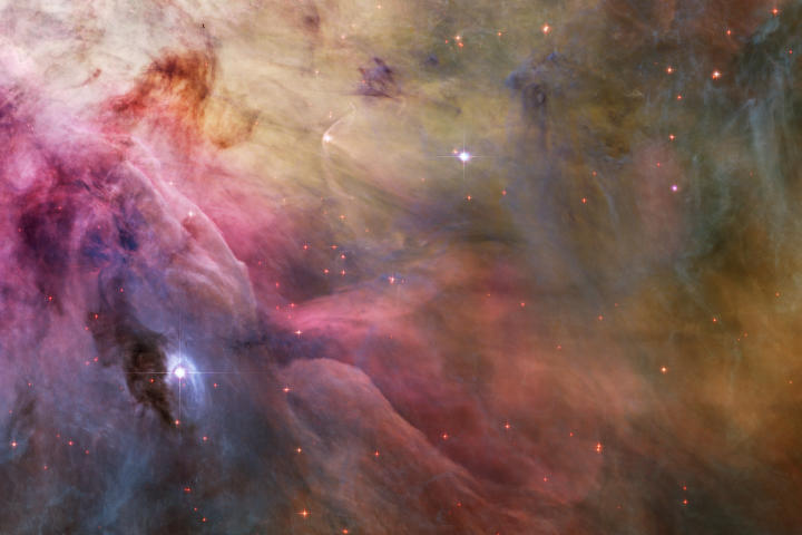 The beautiful, gaseous folds of Orion