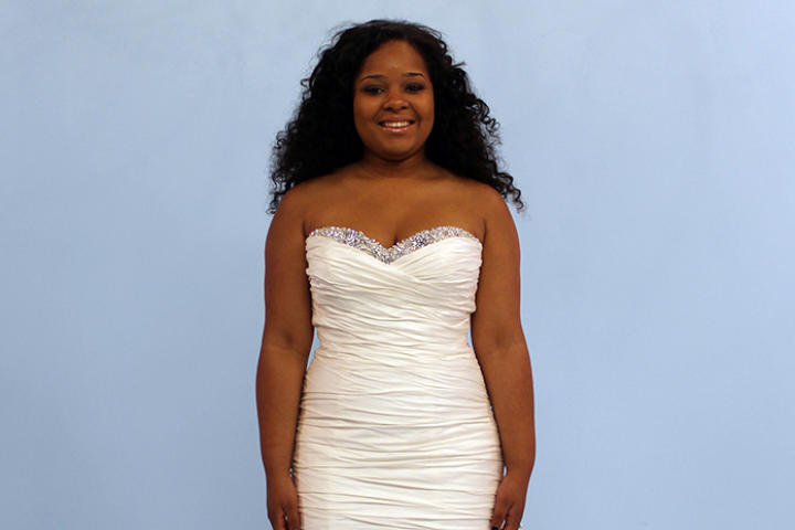 Terron, a 22-year-old bride from Philadelphia, knew two things for sure. 1. She wanted her wedding to be