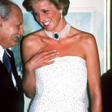 Has there ever been a more famous and beloved princess? The whole world watched as Diana wed Prince Charles in a fairy-tale ceremony in 1981 at St. Paul's Cathedral. Sadly, the marriage seemed doomed to fail from the start, despite the birth of their two handsome princes, William and Harry. The couple divorced in 1996 following a substantial separation, and the people's princess, as Diana was commonly known, was tragically killed in a car accident the following year.