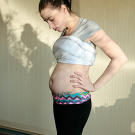 Mellie ponders how best to bling out her baby bump.
