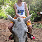 Jacob on a trail ride.