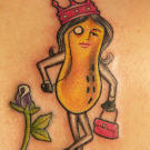 Ms. Peanut tattoo