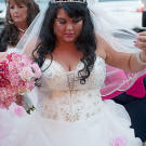 Louann is a blushing bride marrying her man -- Patbaby -- for the second time!