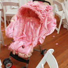 Angelina had this ornate stroller made to show that she hasn't lost her gypsy roots, even if she did marry a gorger.