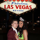 Dorothy's Vegas wedding called for an over-the-top ensemble.