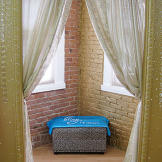 Four members of Sondra's team created this space, and the project took them two weeks to complete.