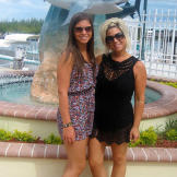 Victoria and Teresa enjoy a summer day out and about.