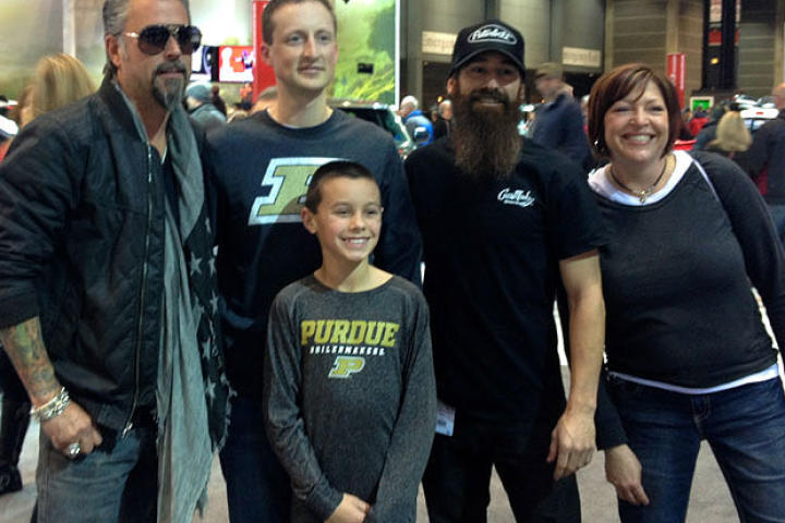 Richard and Aaron gear up for an all-new season of Fast N' Loud by hanging out with fans at the Chicago Auto Show.