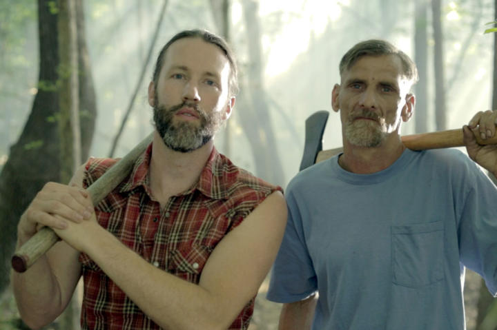 Spencer and Eugene get ready to call upon some of that Hillbilly Blood work ethic.