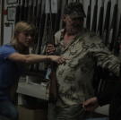 Phred speaks with Ken at Wild West Guns.