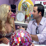 Krystle insists on an over-the-top candy and dessert bar for her wedding reception. "I want it to be obnoxious," she explains at the candy boutique. As for the cost? "Who cares? Candy dreams are worth it!"