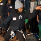 At a cypher, the second your number is called, you move to the center of the circle and show off your best skills.