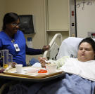 Accustomed to eating fast food and pizza, Christina finds it difficult to stomach her new doctor-approved diet.