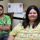 Christina and her husband, Zach, embrace the new opportunities that her weight-loss surgery will create. Sharing a bed with him, attending nursing school and leaving the house for errands are all things she's looking forward to.