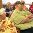 James is 37 years old and weighs 750 pounds. "My mom treats me like I'm helpless," he says. "A lot of people do."