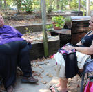 James and Summer enjoy some quiet time outside together. "I've let so much time pass me by," James reflects. He'd ultimately like to settle down with someone and start a family.