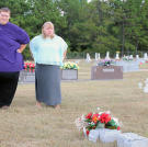 A few months after surgery, James had fallen into a few old unhealthy habits. Seeing his father and sister's graves was a reminder that he has many reasons to live.