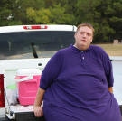 A few months after his surgery, James is down to 376 pounds and has had more than 70 pounds of skin removed from his stomach. It's a fresh start for him to live life in a smaller body.