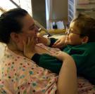 Penny is a devoted mother to her son, Liam, but her weight restricts her from attending any of his events and activities in-person. She watches videos of them after the fact.