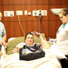 In the hospital, Penny expresses her frustration about the diet she's been placed on.