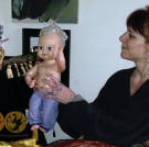 Cat’s ultimate fear is that her doll Volo will be kidnapped.