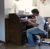 Because Devon was asked to leave the house in LA, he returned home sooner than his family expected him. Surprised to see him back but not entirely unwelcoming, Devon sought refuge from them at home. As he settled back into home life and thought about his decision to stay Amish or go English, Devon also tried to sort out his feelings for Iva. Determined to lay it all on the line, he wrote her a heartfelt letter.