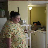 Adjusting to a special diet isn't easy for Christina, especially with her husband and mother so willing to bring her unhealthy foods. Dr. Nowzaradan called them enablers.