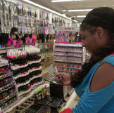 Brittoni, 22, is addicted to eating makeup.