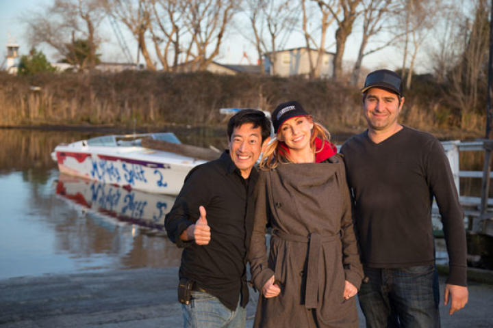 In Bifurcated Boat, Kari, Tory and Grant tackle one of the most accursed myths ever on MythBusters. The origin: a viral photo that shows a boat split in two by a channel marker, but according to the driver he was only going 25 mph when the collision happened.