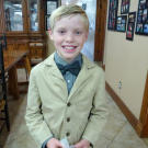 Justin, one of the younger Duggar men, flashes a great smile.