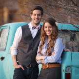 More vintage chic photos from the newly engaged couple.