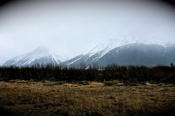 A scenic view near the Wild West Guns shop.