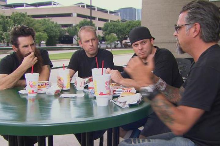 The Gas Monkey crew grabs lunch at Sonic