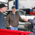 David Pierce talks shop with Shawn Ellington (a.k.a. Murder Nova) and Justin Shearer (a.k.a. Big Chief).
