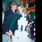 Kody and his bride had an unconventional wedding but did participate in the age-old cake-cutting tradition.