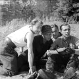 Erich Rudorffer, right, tallied 222 victories over the course of World War II while flying for the Luftwaffe, with 12 of those victories coming in the ME 262 jet fighter. In one sortie on the Eastern Front he got 13 kills in 17 minutes in October 1943.